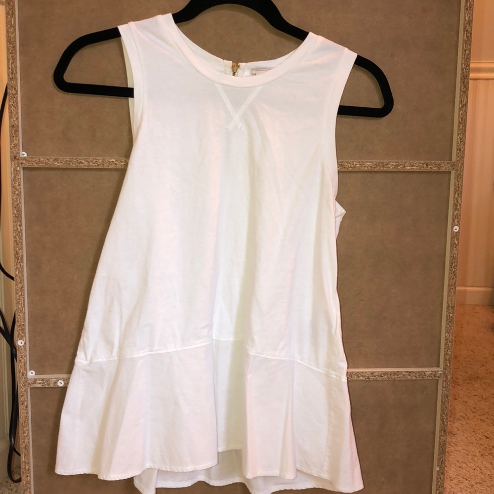 Women’s Gap XS white babydoll tank top